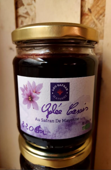 Gelée de cassis safranée