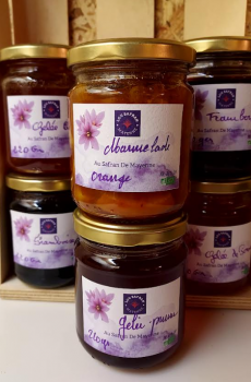 Gelée d'orange safranée