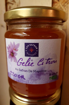 Gelée de citron safranée