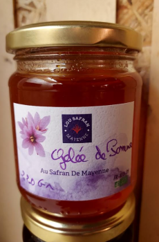 Gelée de pomme safranée
