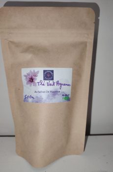 Thé vert agrumes Bio safrané